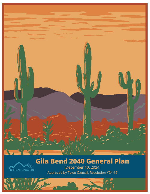 Gila Bend 2040 General Plan Cover Page
